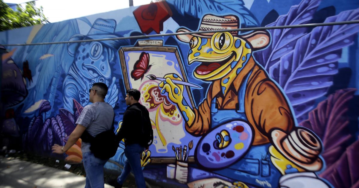 Mural de arte urbano